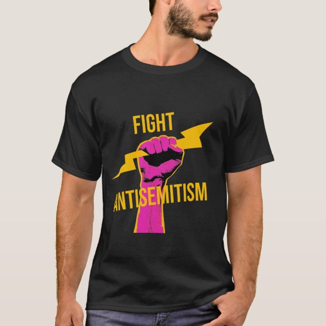 QAA Kampf gegen Antisemitismus-T - Shirt (Vorderseite)