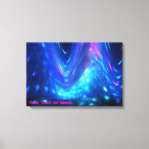 Qaanaq - Nordlichter Leinwanddruck