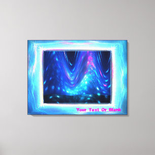 Qaanaq - Nordlichter Leinwanddruck