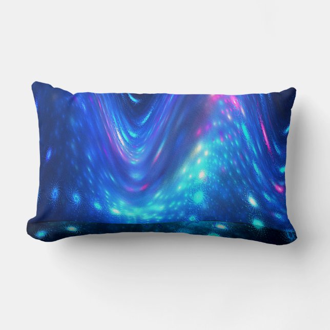 Qaanaq - Nordlichter Lendenkissen (Vorderseite)