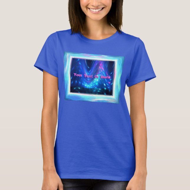 Qaanaq - Nordlichter T-Shirt (Vorderseite)
