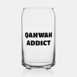 Qahwah Addict Funny Arabisch Dosenglas
