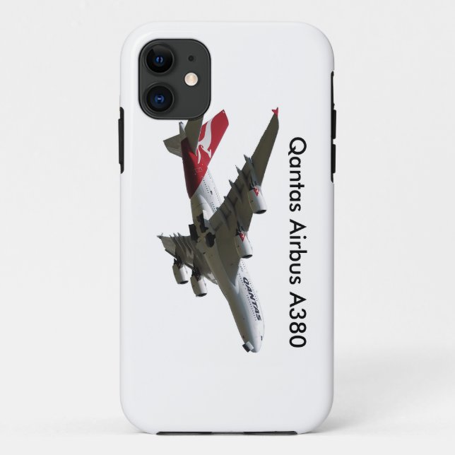 Qantas Airbus A380 Case-Mate iPhone Hülle (Rückseite)