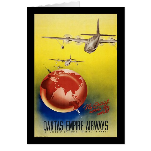 Qantas-Reich-Fluglinien (Vorne)