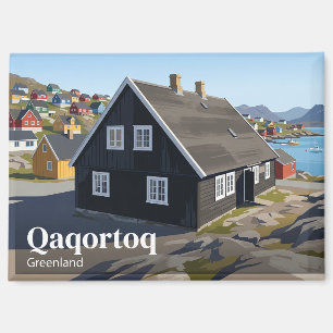 Qaqortoq Museum Grönland Magnet