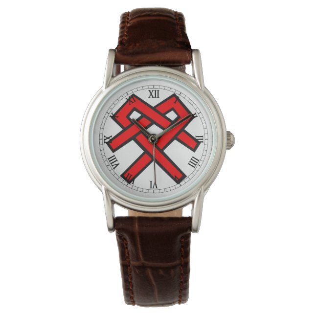 QARRNS Ladys beobachten Armbanduhr (Vorderseite)