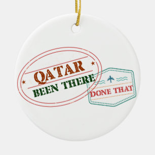 Qatar dort getan dem keramik ornament