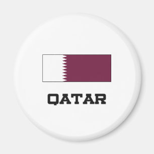 Qatar-Flagge Magnet