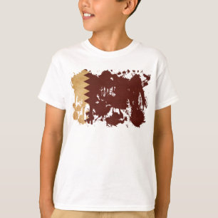 Qatar-Flagge T-Shirt