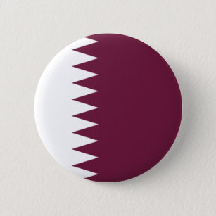 Qatar-Flaggen-Knopf Button