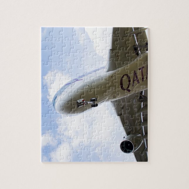 Qatar-Fluglinien Airbus A380 Puzzle (Vertikal)