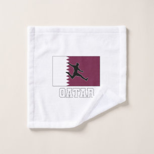 Qatar Football Football National Team Waschlappen