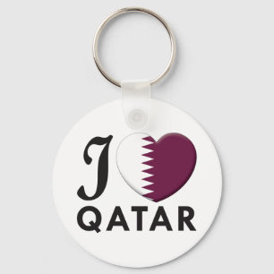 Qatar-Liebe Schlüsselanhänger