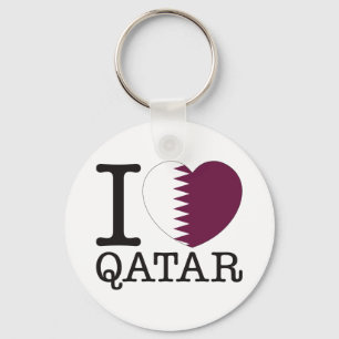 Qatar-Liebe v2 Schlüsselanhänger