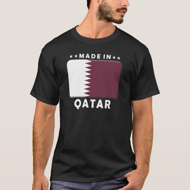 Qatar machte T-Shirt (Vorderseite)