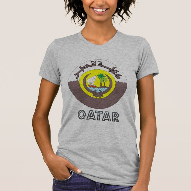 Qatari Emblem T-Shirt (Vorderseite)