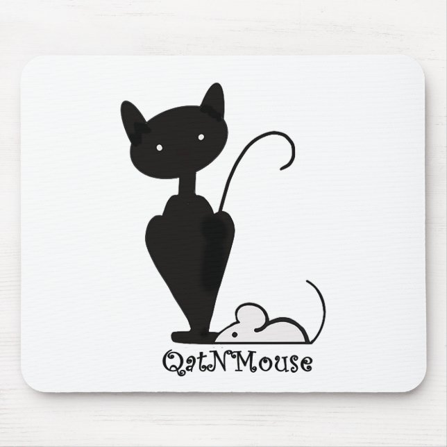 QatNMouse-Logo-Mousepad Mousepad (Vorne)