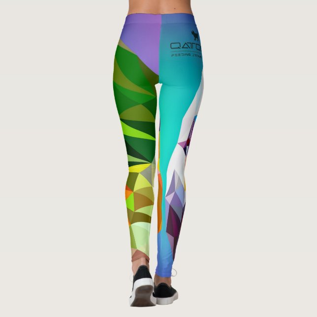 QATTOOS-Leggings Leggings (Rückseite)