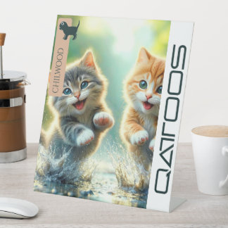 QATTOOS-PEDESTALES SIGN SOCKELSCHILD