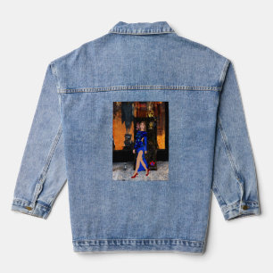 Qc Lady Lee Mariie's kreative Designs Denim Jacke