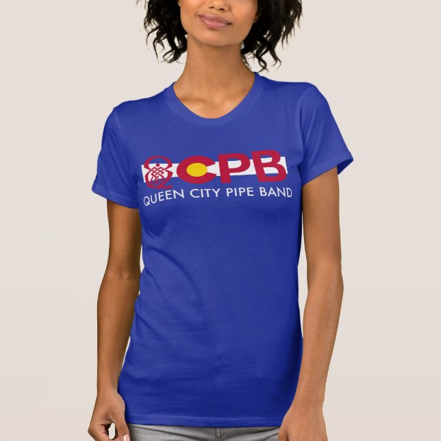 QCPB Colorado T - Shirt Stolz-W/text (Vorderseite)