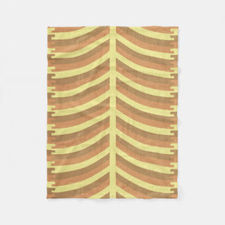 Qet Ribcage Blanket Fleecedecke