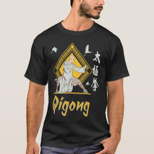 Qi Gong Bekleidung für Tai Chi Übungen mit Chigon T-Shirt