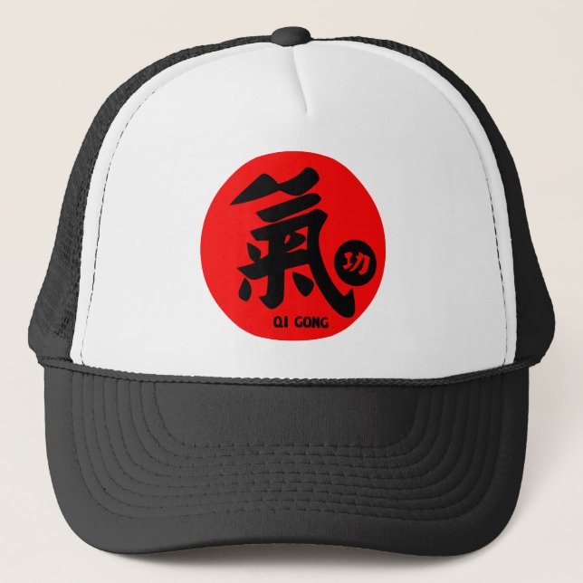 Qi Gong Cap 3 Truckerkappe (Vorderseite)