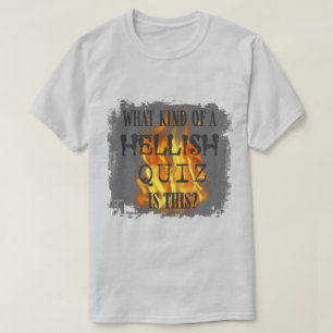 QI Höllisches Quiz-Shirt T-Shirt