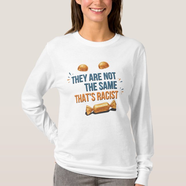 QI Sie sind nicht das gleiche Hemd T-Shirt (Vorderseite)