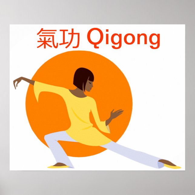 Qigong-Poster Poster (Vorne)