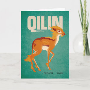 Qilin Vintage Grafik Karte