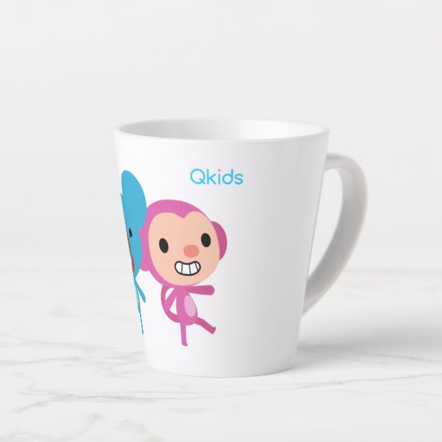 Qkids Kaffee-Tasse Milchtasse (Rechte Ecke)
