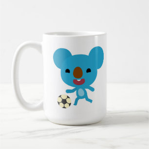 Qkids Koby Fußball/Diamant-Tasse Kaffeetasse