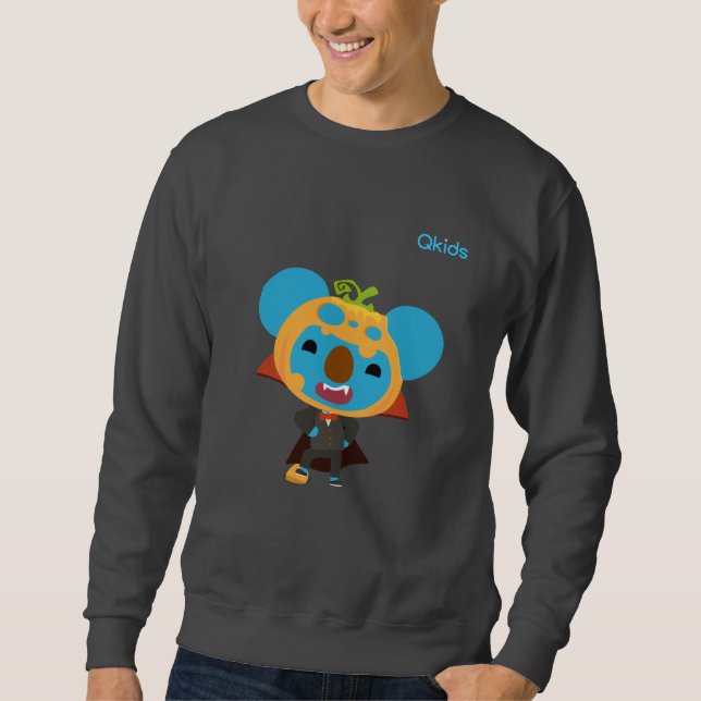 Qkids Sweatshirt (Koby Halloween) (Vorderseite)