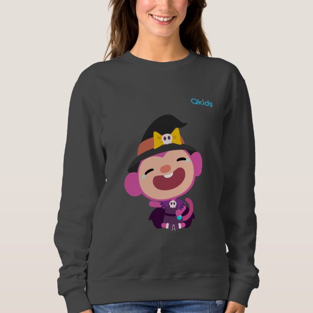Qkids Sweatshirt (Momo Halloween) (Vorderseite)