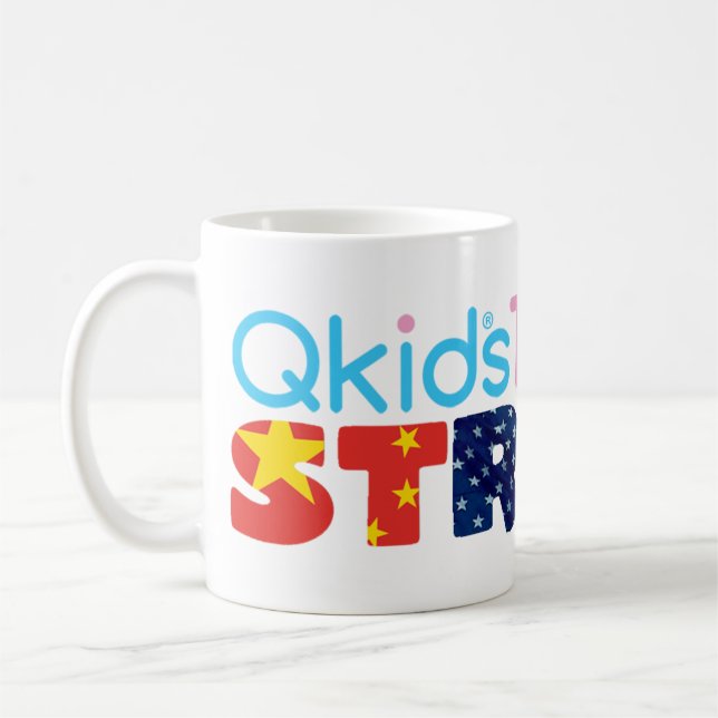Qkids Teachers STARKEN "PINK" Tasse (Links)