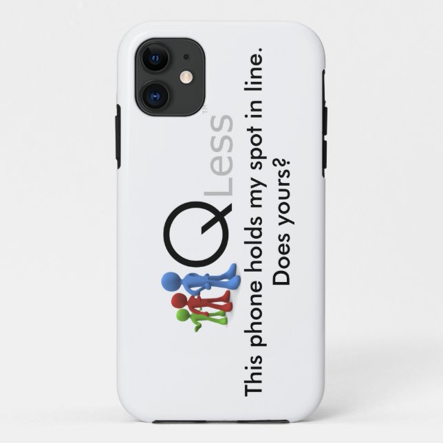 QLess iPhone 5 Fall - kaum dort Case-Mate iPhone Hülle (Rückseite)