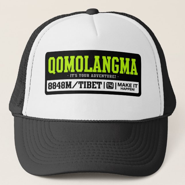 Qomolangma Truckerkappe (Vorderseite)