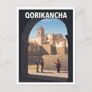 Qorikancha (Tempel der Sonne) Cusco Peru Reise Postkarte