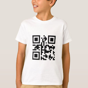 QR Barcode: Haben Sie einen schönen Tag! T-Shirt