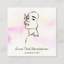 *~* QR Botanische Frauenline Art Goddess Greenerie