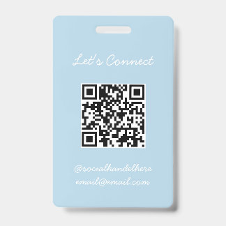 QR-Code-Abzeichen Ausweis