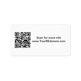 QR-Code - Adressetikett