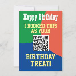 QR-Code auf einer Karte