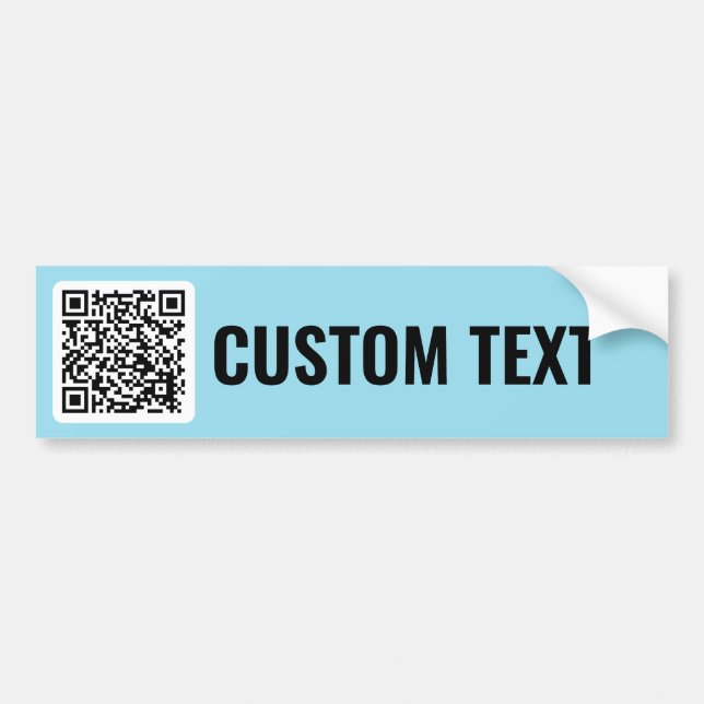 QR-Code-Autoaufkleber Autoaufkleber (Vorne)
