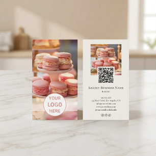 QR-Code-Bäckerei für kundenspezifisches Foto Visitenkarte