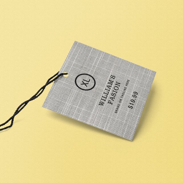 QR-Code | Bekleidungsmarke Preis hängen Tag (Von Creator hochgeladen)