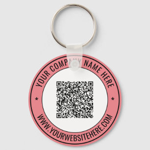 QR-Code Benutzerdefinierter Schlüsselanhänger für 