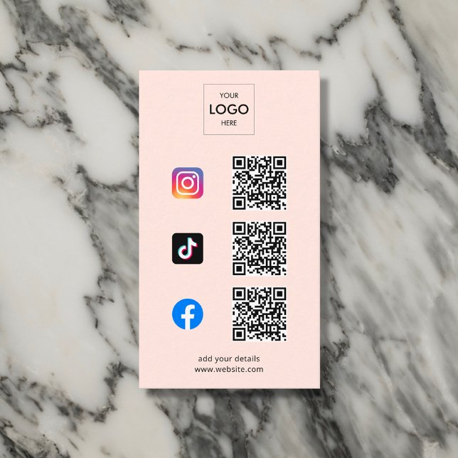 QR-Code-Branding-Logo für Social Media Visitenkarte (Von Creator hochgeladen)
